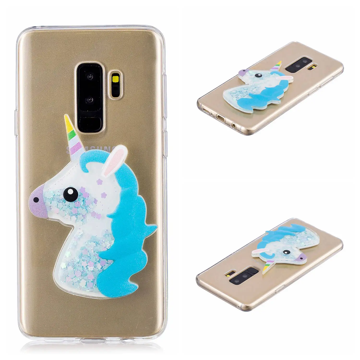 Мягкий кожаный TPU крышка для samsung Galaxy S9 Чехол DIY с принтом зыбучих песков животный