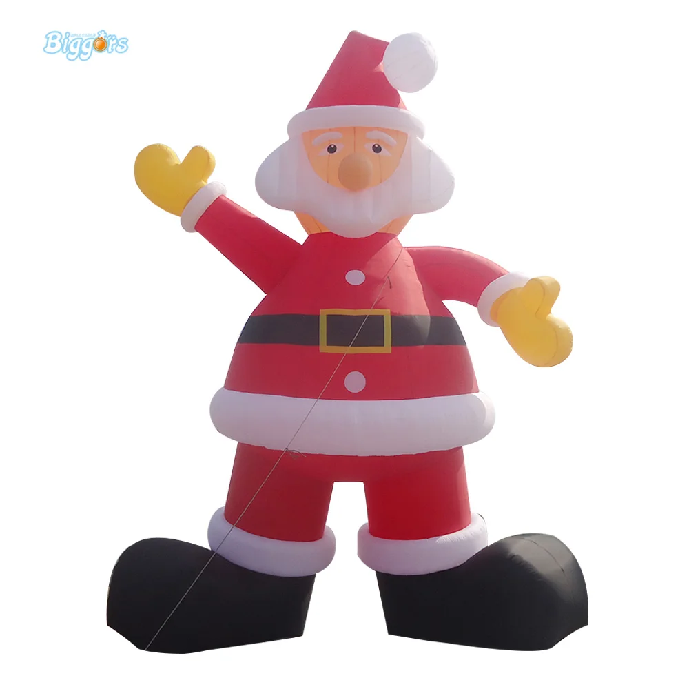 

Christmas Inflatable Santa Claus Christmas Decorations for Advertising New Year Gift Outdoor Inflatable Statues