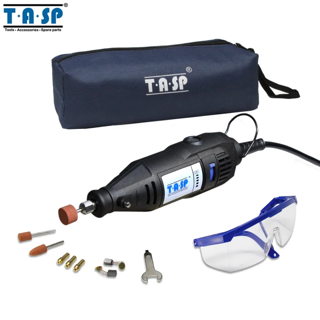 Мини дрель гравер 130Вт TASP MMD002 с сумка