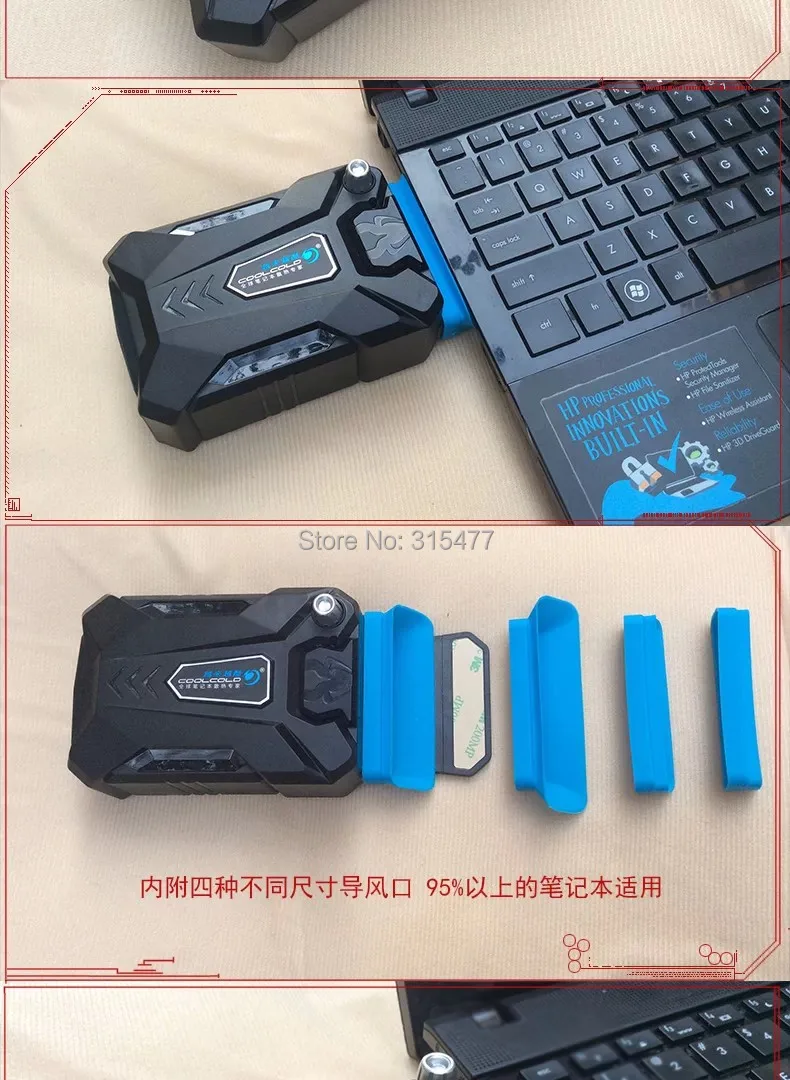 Computer Force exhaust fan for lenovo Y410P Y510P laptop cooling fans
