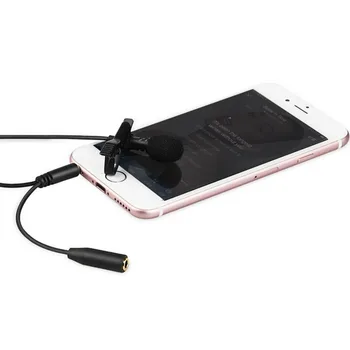 

Hot 3.5mm Jack Mini Wired Microphones Audio Accessories 360 Degree Rotatable Clip Wired Portable Condenser For Smart Phones New