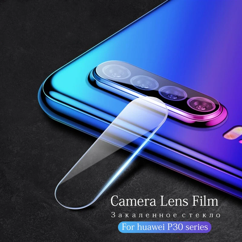 Пленка для объектива задней камеры Huawei P30 Pro закаленное стекло lite Light 9H HD защита