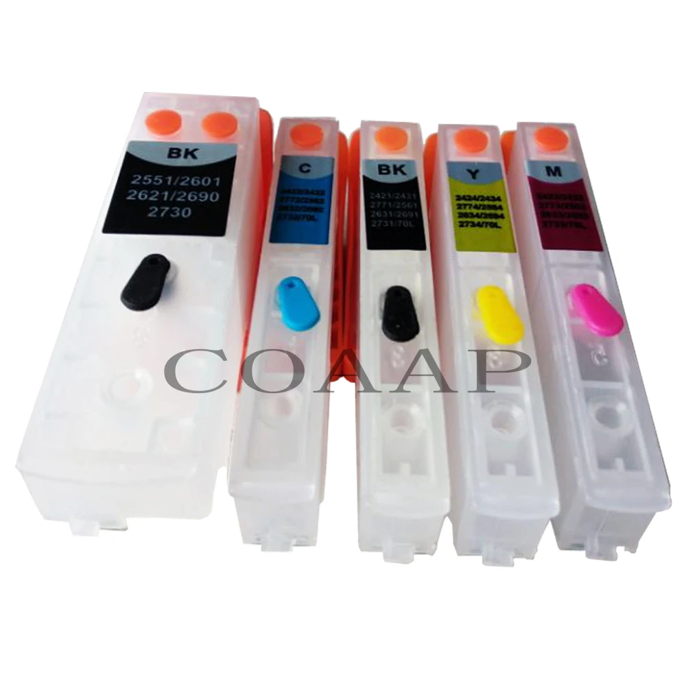 T2621 T2631-T2634 картридж пустой многоразовый для Epson Expression Премиум XP-600 XP-605 XP-700 принтер |
