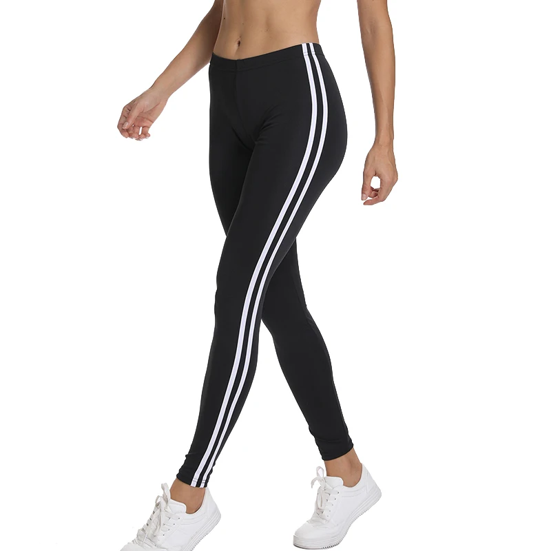 Fitness Female Leggings Polyester Ankle-Length Breathable Pants Leggins Women Standard Fold Push Up Leggin Prolong leg design