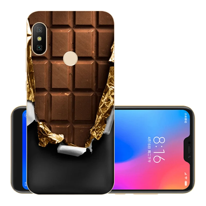 Untuk Xiao Mi Mi A2 Lite Silicone Case untuk Merah MI 6 Pro Ponsel Lembut TPU Back Cover 5.84