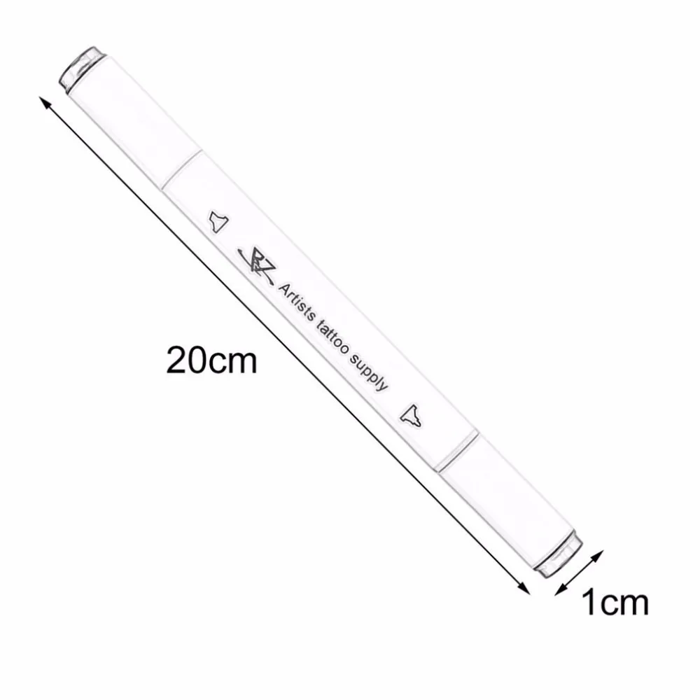 1 шт. водостойкая Перманентная Краска Маркер ручки для рисования Татуировка поставка тело искусство пирсинг ручка маркер для кожи ручка