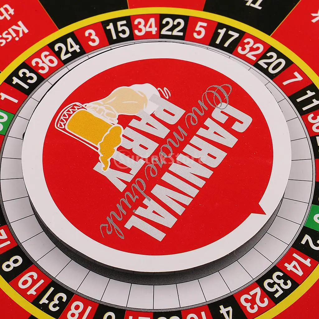 Electric Turntable Roulette Drinking Game Spinning Wheel for Bar KTV Party