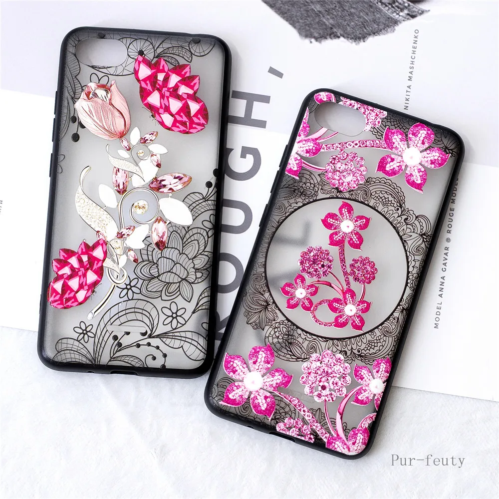 

PC Frame phone shell for xiaomi redmi 6pro 6 pro back cover fundas for xiaomi redmi6pro red mi6 pro cases covers butterfly bags