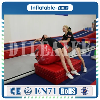 

Fitness Exercise Equipment Training Gym Air Roller Inflatable Gymnastics Tumble Track Roller Air Barrel Roll for Sale