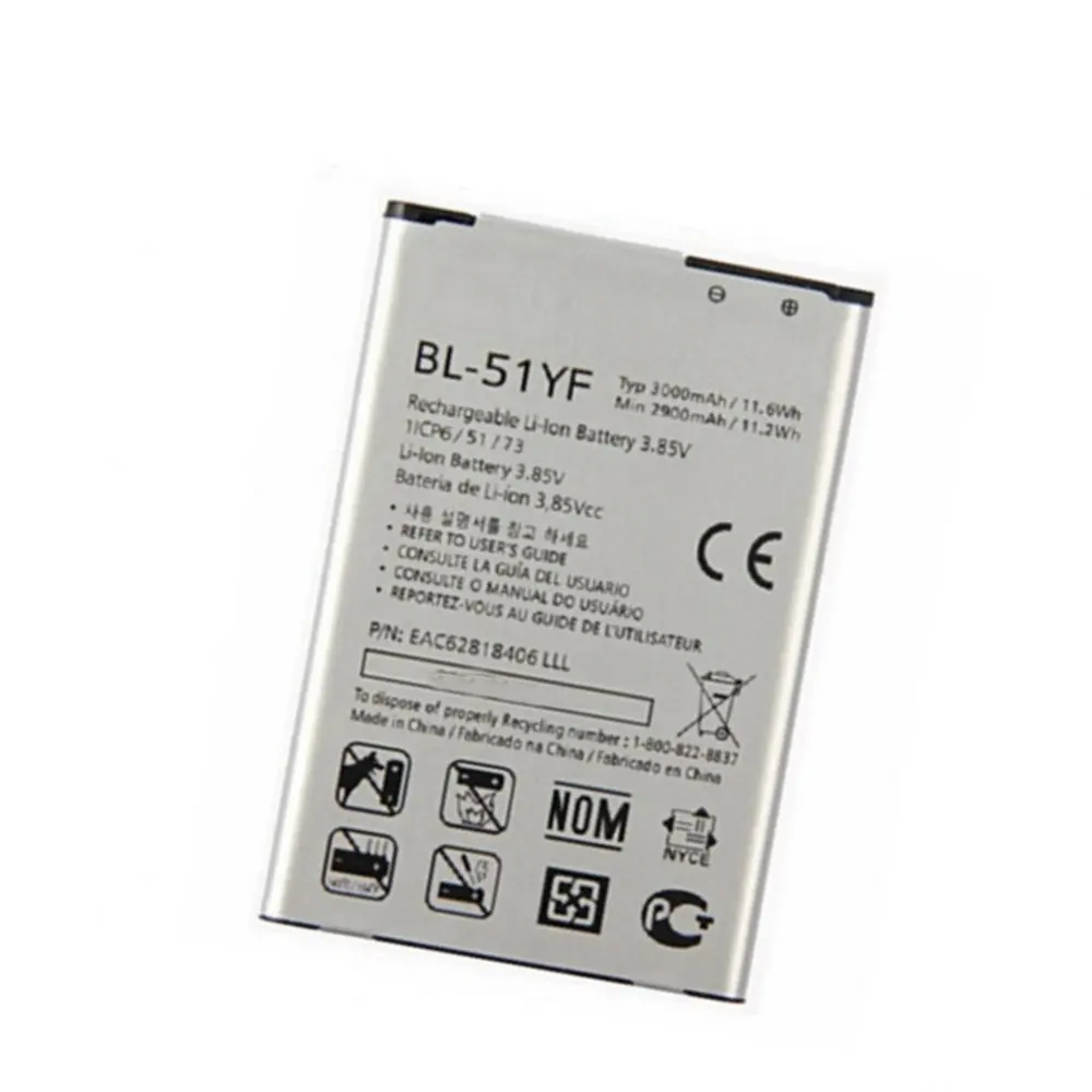 Аккумулятор 3000 мАч для LG G4 H815 H811 H810 VS986 VS999 US991 LS991 F500 G Stylo F500S/L/K сменный аккумулятор