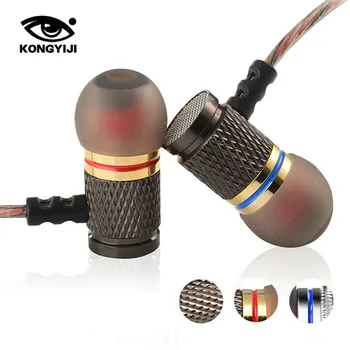 

EDR1 Special Edition Gold Plated Housing Earphone With Microphone 3.5mm HD HiFi In Ear Monitor Bass Stereo Earbuds For Phone