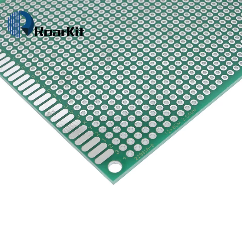 1 шт. 8x12 см Прототип PCB 2 слоя 8*12 Панель универсальной платы двухсторонняя 54