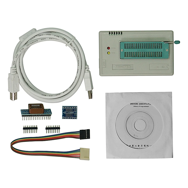 Программатор XGECU V8.08 TL866II Plus EEPROM PIC AVR TL866A универсальный BIOS nand программатор 24 93 25 mcu