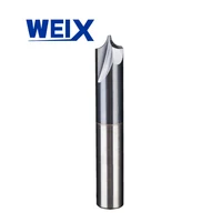 סגסוגת כרסום WEIX 1PC מוצק R Arc קרביד זווית End Mill 2 ו 4 חלילים CNC כרסום קאטר Anti-R Chamfering נתב ביט עבור סגסוגת פלדה (2)