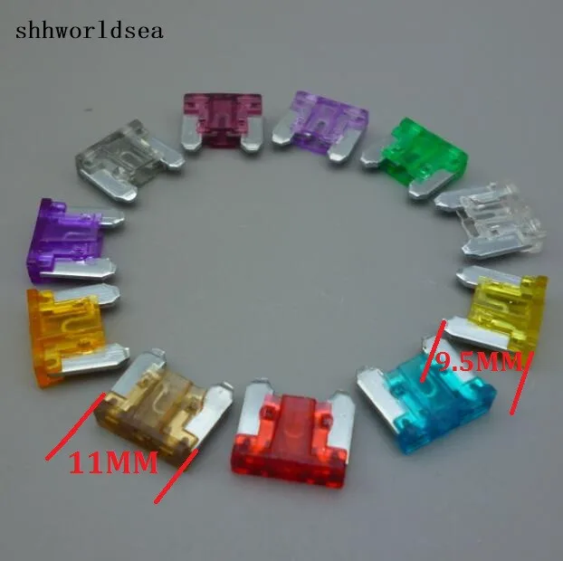 Предохранитель shhworldsea 14 x APS micro mini лезвие 5 А 7 10 15 20 25 30 | Автомобили и мотоциклы