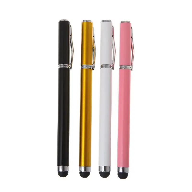

2 in 1 Capacitive Pen Touch Screen Hand Writing Stylus Smart Phone Tablet for iPad Mini