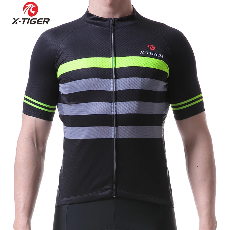 

X-TIGER Men Pro Cycling Jerseys 2019 Cycling Clothing Breathable Short Sleeves Mountain Bike Clothing Quick Dry Ropa Ciclismo