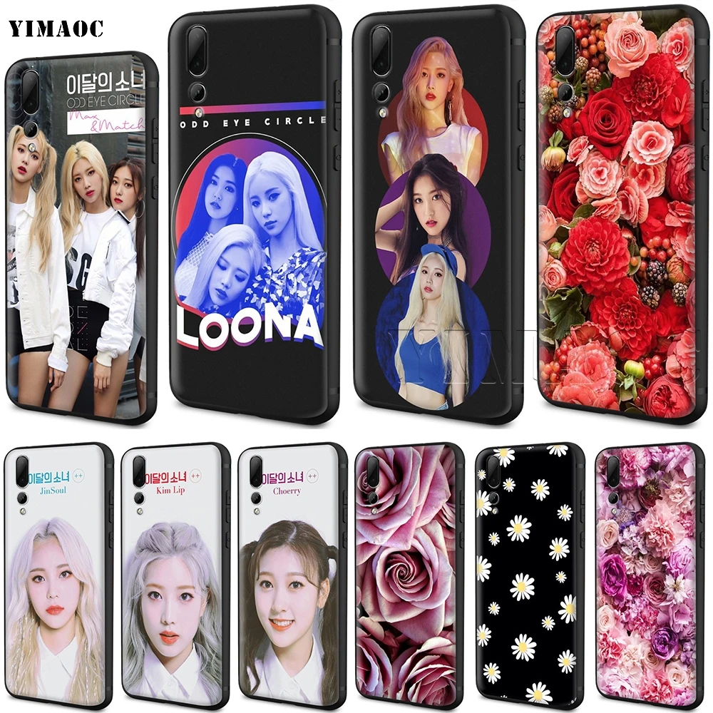 YIMAOC Loona Odd Eye Circle Silicone Case for Huawei Honor 6a 7a 7c 7x 8 9 10 Lite Pro Y6 Prime 2018 2017 | Мобильные телефоны и