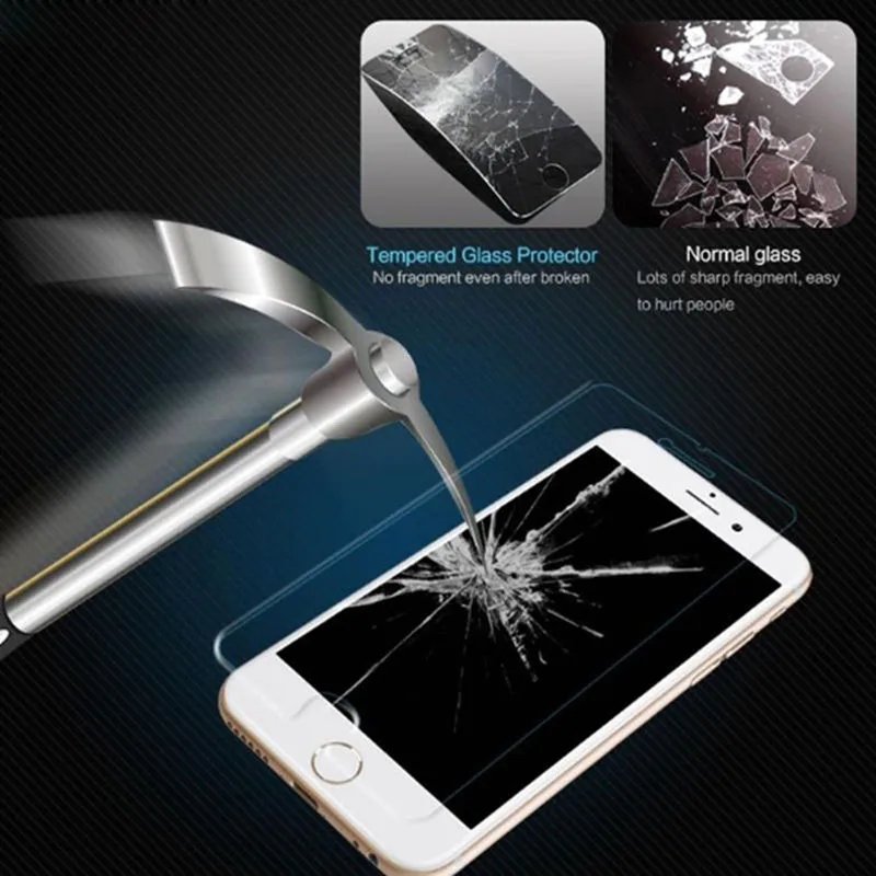 Защитное закаленное стекло SRLEEKING 2.5D для iPhone4/5/6/7/8plus защитная пленка из