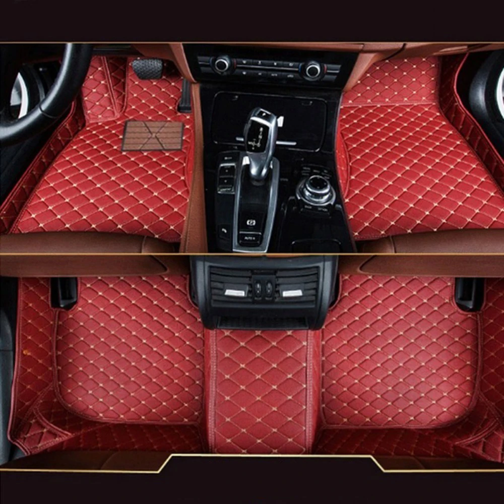 Custom Car Floor Mats For Lexus RC F RC F 2014 2017 Luxury Leather