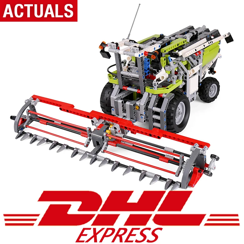 

20041 1107Pcs Genuine Technic Series The Legoing 8274 Combine Harvester Set Educational Building Blocks Bricks Toys Model Gift