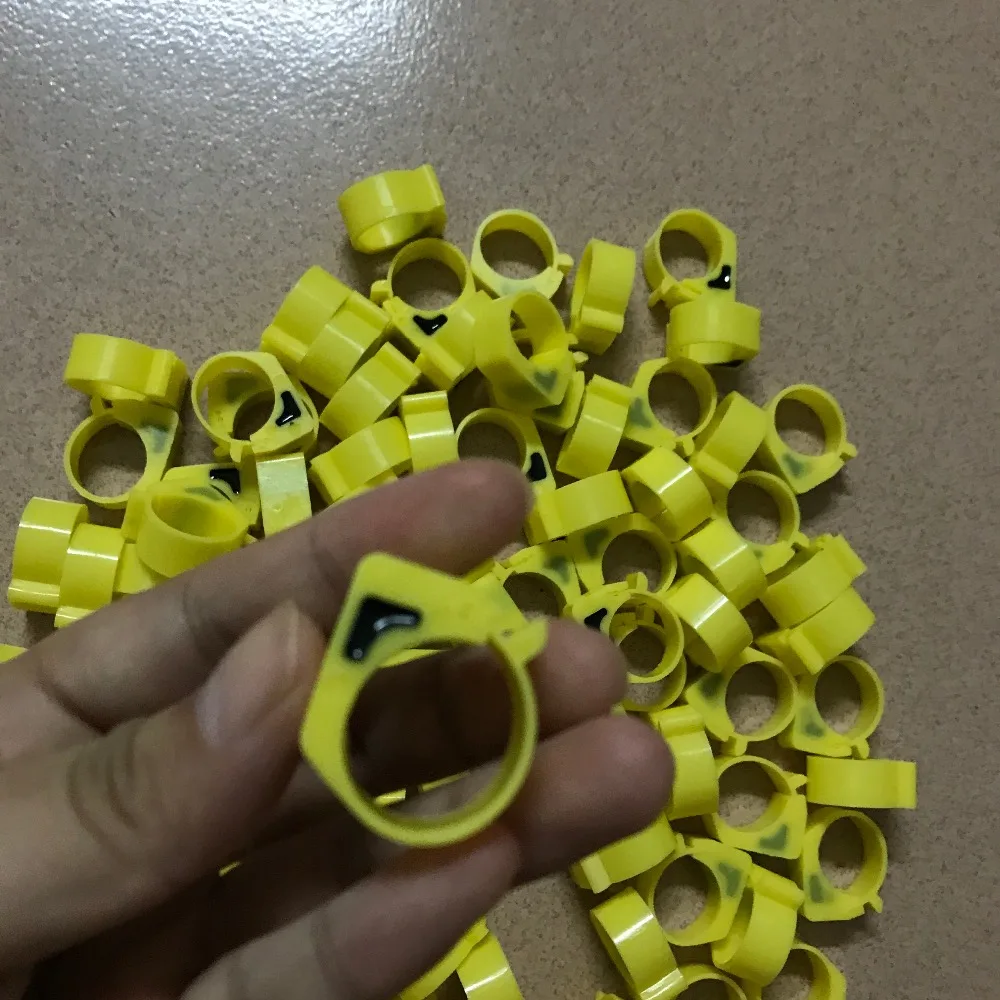 EM4305 125 кГц Пассивная rfid куриная нога кольца для системы управления курицей 10 шт