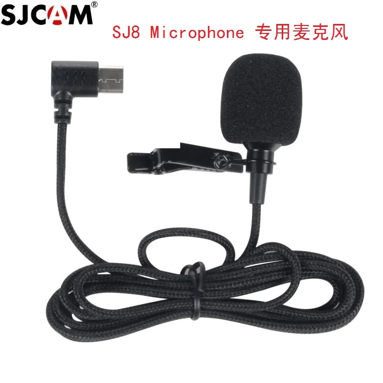 SJCAM SJ8 A10 аксессуары Tepy C внешний микрофон для SJ8 Pro/Plus/Air SJ9 Strike/Max аксессуары для экшн-камеры
