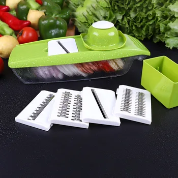 

Myvit Vegetable Cutter with Steel Blade Mandoline Slicer Potato Peeler Carrot Cheese Grater vegetable slicer Kitchen Accessories