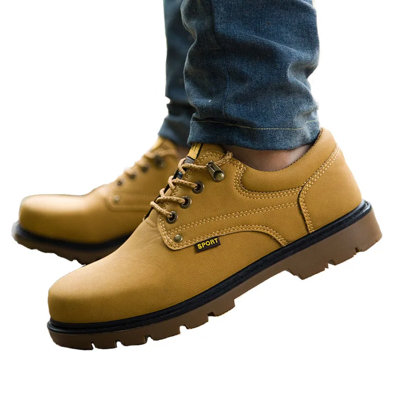 

2018 New Desert Boots Outdoor Workers Boots Men's Low Martin Boots Men's Big Shoes Mountaineer Shoes