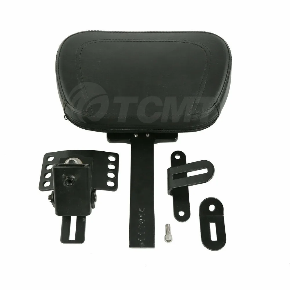 

Motorcycle Plug-In Driver Rider Backrest Pad for Harley Touring Road King Glide 1997-2018