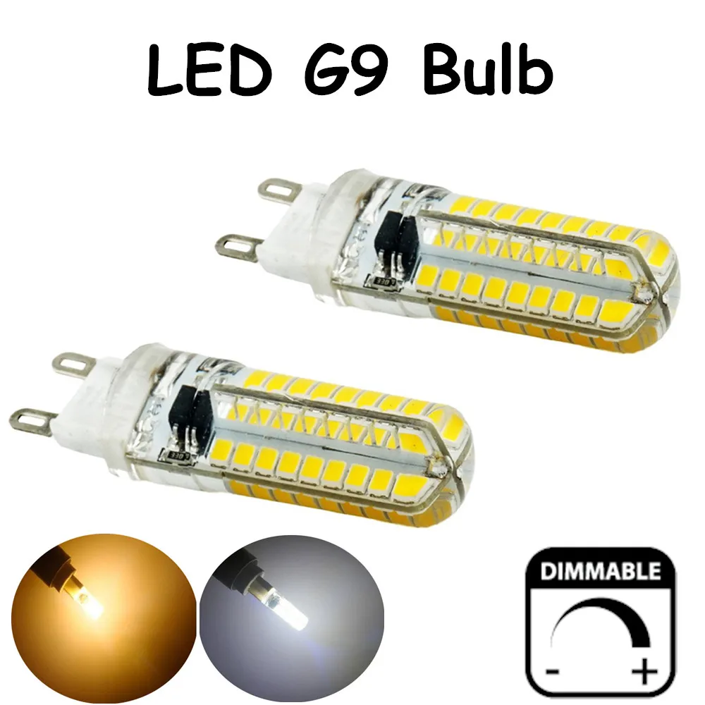 Mini Dimmable LED G9 Lamp Light 5W Power SMD2835 LED G9 Bulb 220V 360