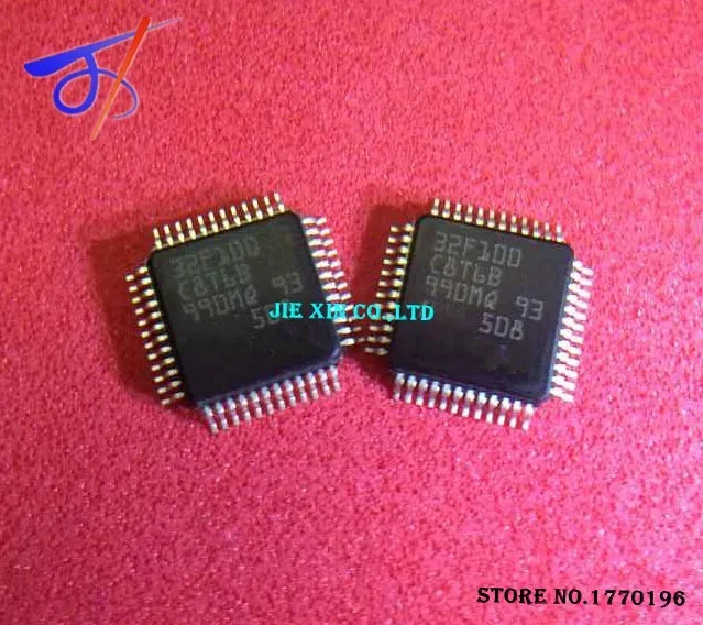 50 шт. STM32F100C8T6B STM32F100 32F100C8T6B LQFP48 лучшее качество | Электронные компоненты и