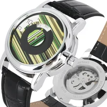Top Brand Luxury Watches Men Automatic Watch Mechanical Self-Winding Tevise Skeleton WristWatch Simple Leather Strap reloj hombr Top Brand Luxury Watches Men Automatic Watch Mechanical Self-Winding Tevise Skeleton WristWatch Simple Leather Strap reloj hombr