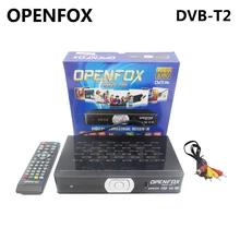 OPENFOX DVB-T2 цифровой наземный ТВ приемник MPEG4 H.264 DVB-T ТВ-тюнер 1080P HD приемник Поддержка USB Wi-Fi Youtube для Европы