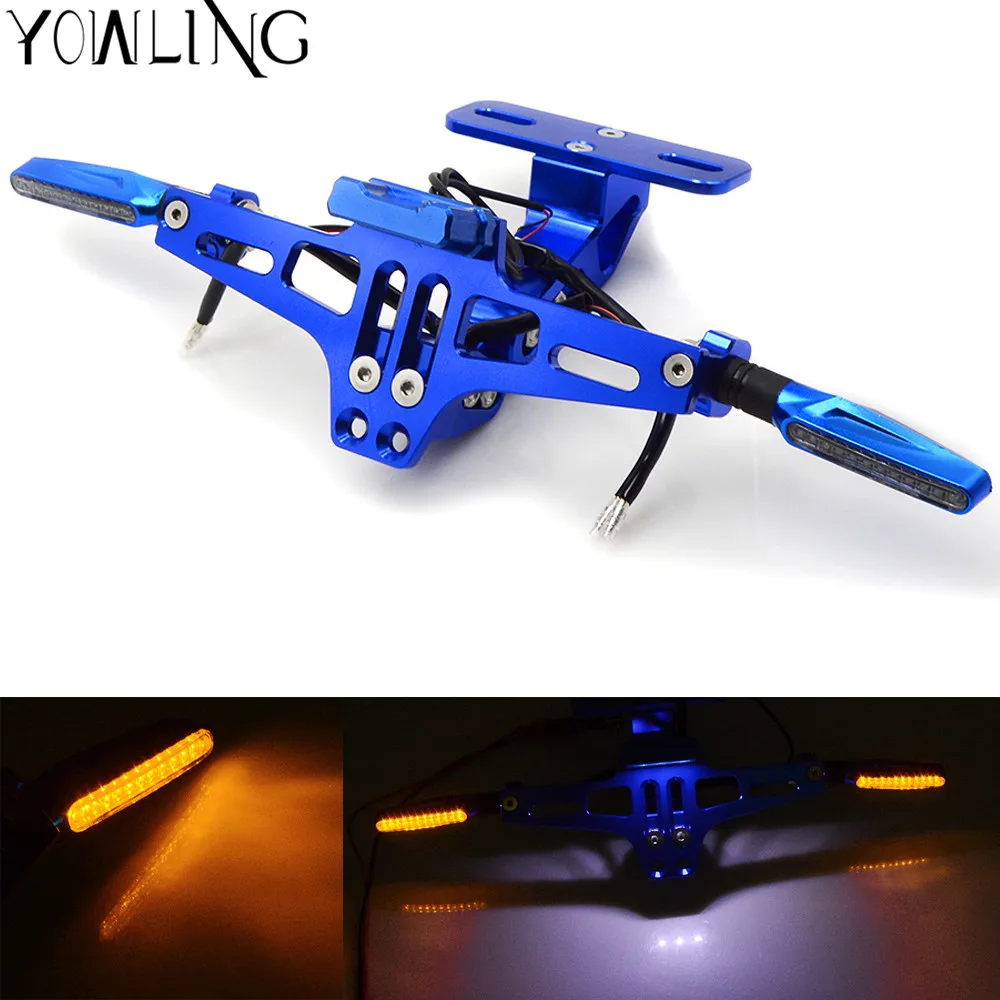 

CNC Fender Eliminator License Plate frame Turn Signal Light tail tidy For Suzuki GSF 600 S 250 BANDIT GS500 GS500E GS500F GSX400