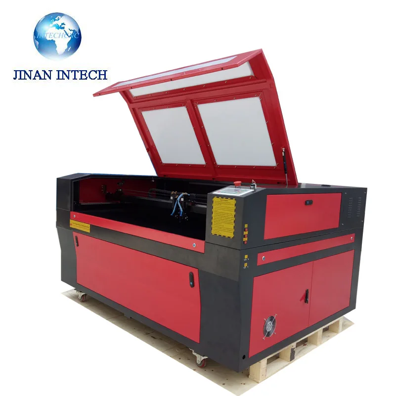 high steady LFJ1390 heavy duty foam laser cutting machine With Red