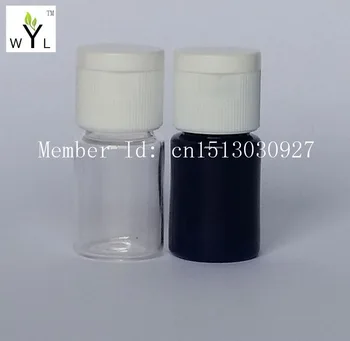 

5ML/6ML transparent plastic travel container bottle with flip top cap,sample bottles for cosmetic packaging lotion bottle WYL