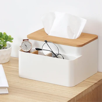 

050 Home Good quality Simple multi-functional tissue box 18*16.2*11cm