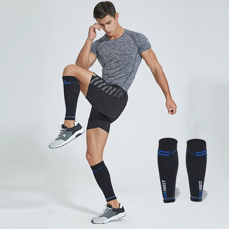 

1pair Gym Sport Football Shin Guard Protector Soccer Honeycomb Anticrash Leg Calf Sleeve Compression Cycling Running Leg Warmers