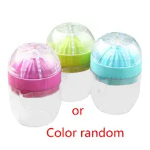 Ручная мини-соковыжималка, Ручной пресс, производитель сока, лимон, апельсин, соковыжималка для фруктов, пластиковая портативная здоровая домашняя техника