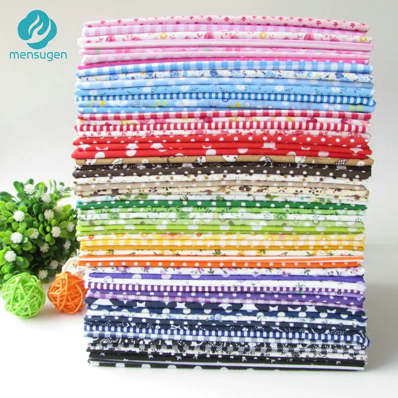56 шт./лот) 50 см x 50 см хлопчатобумажная ткань комплект для шитья Лоскутная Ткань "тильда" кукольная ткань