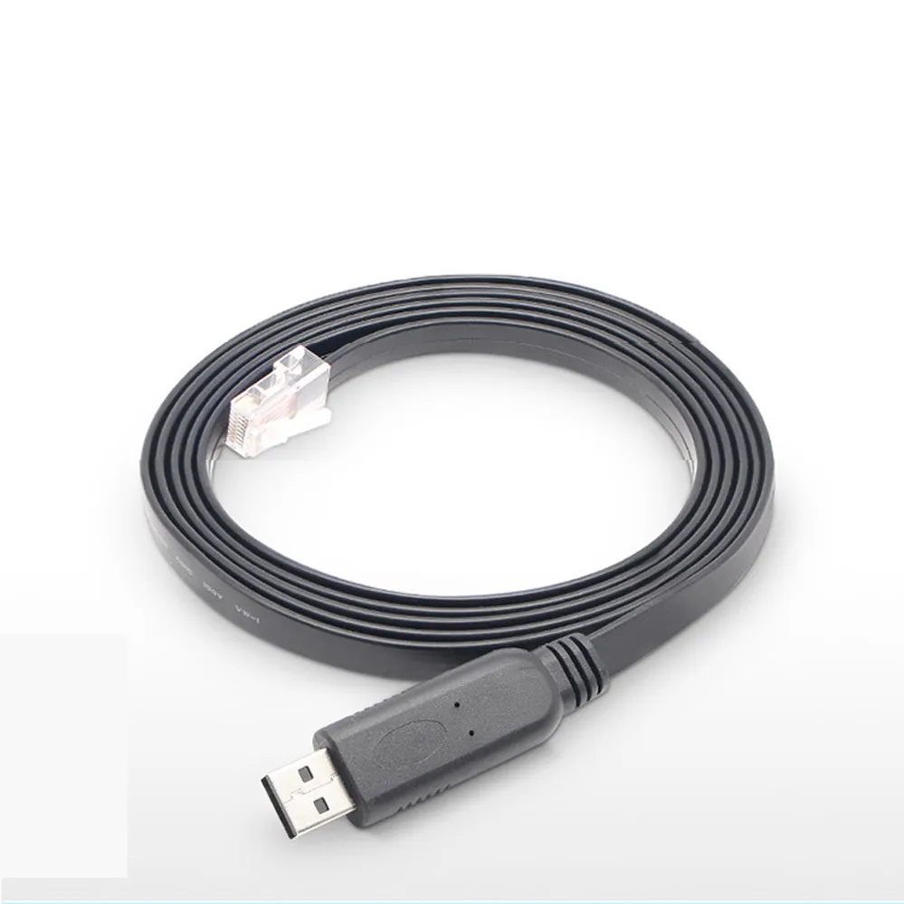 1,8 м USB к RJ45 Cisco маршрутизатор консоль 6 футов 1,8 м кабель с FTDI чип для чипа конвертер USB консольный кабель