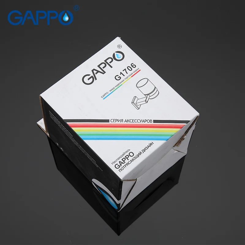 Держатель для стакана GAPPO стеклянный держатель чашки ванной комнаты аксессуары