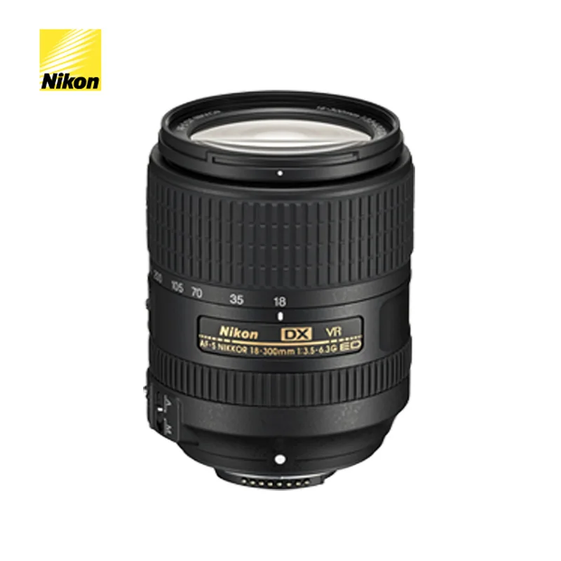 Nikon 18-300 lens Nikkor AF-S DX 18-300mm f/3.5-6.3G ED VR Lenses for D3400 D3200 D3300 D5500 D5200 D5300 D5600 D7200 D7100 D500 genuine brand new nikon af s dx nikkor 55 200mm f 4 5 6g ed vr ii lens for d810 d610 d7200 d7100 d5300 d5500 d90