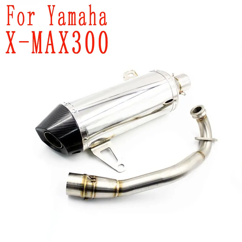 Выхлопная система X-max 300 глушитель соединительная средняя труба для мотоцикла со