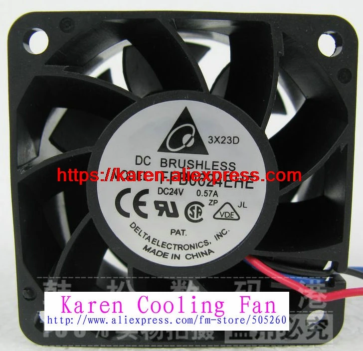 

DELTA 6cm FFB0624EHE FFB0624HHE FFB0624SHE FFB0624VHE PFB0624EHE PFB0624GHE PFB0624SHE 6038 24v inverter fan