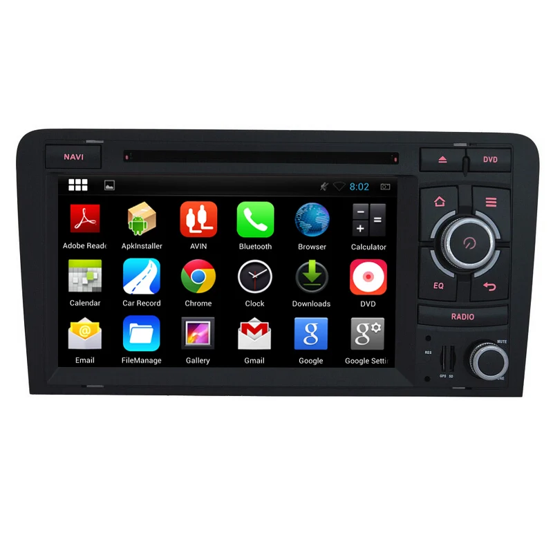 Android 5.1.1 Леденец Dvd-плеер Автомобиля GPS Радио Стерео Система Навигации для Audi A3