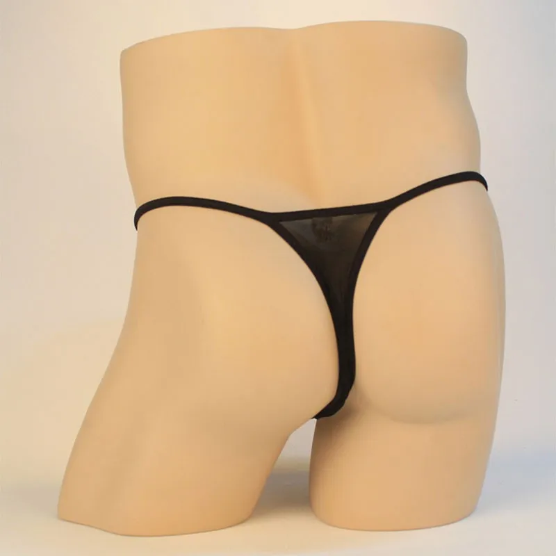 Mens Penis Pouch Underwear Briefs Thongs And G Strings Gay Cock Ring Male Sexy g-String Sex Clothes Erotic Homens NS012#01 (4)