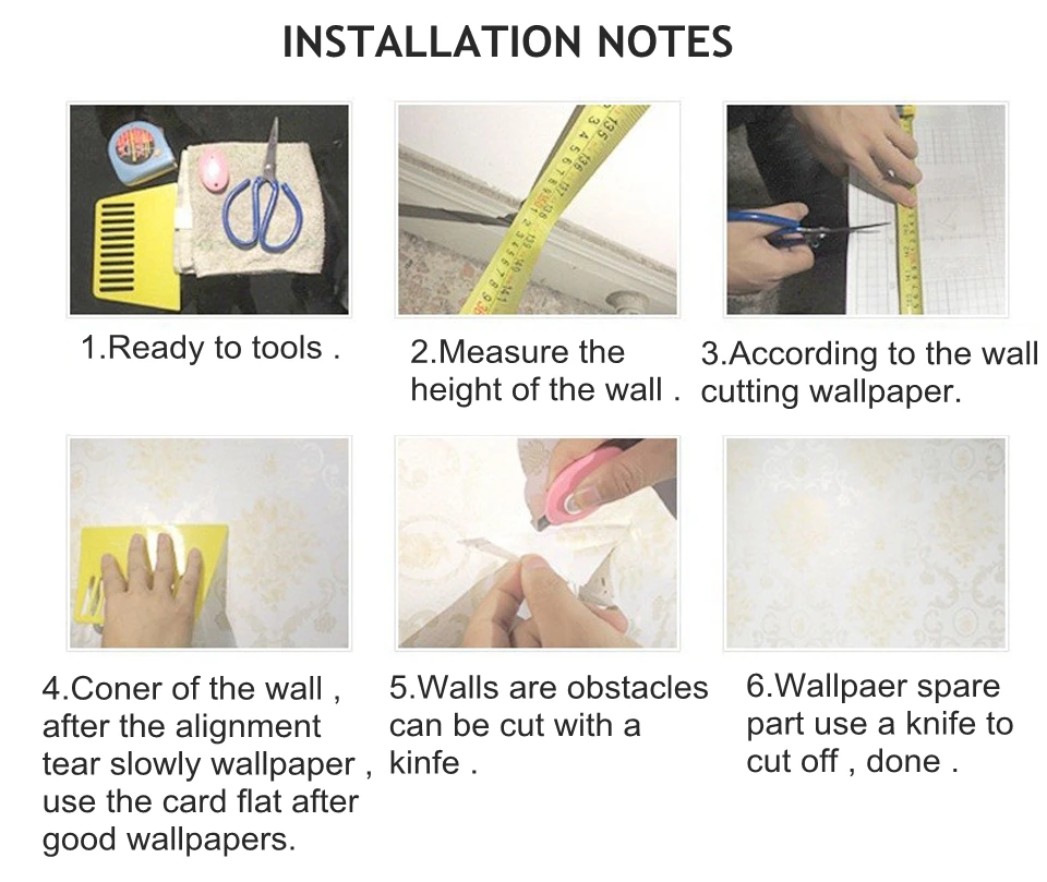 High Quality waterproof wallpaper