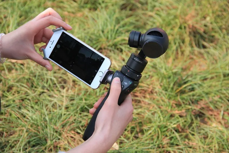 DJI OSMO Handheld 4K Camera With DJI FM 15 Flexi Microphone And Stabilizer Phantom 3 3 Axis Gimbal